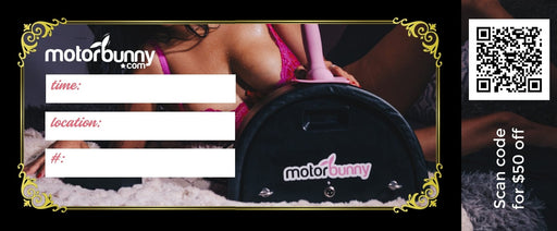 Motorbunny  Accesorios, Cubiertas y Piezas  Boleto para Montar paquete de 25