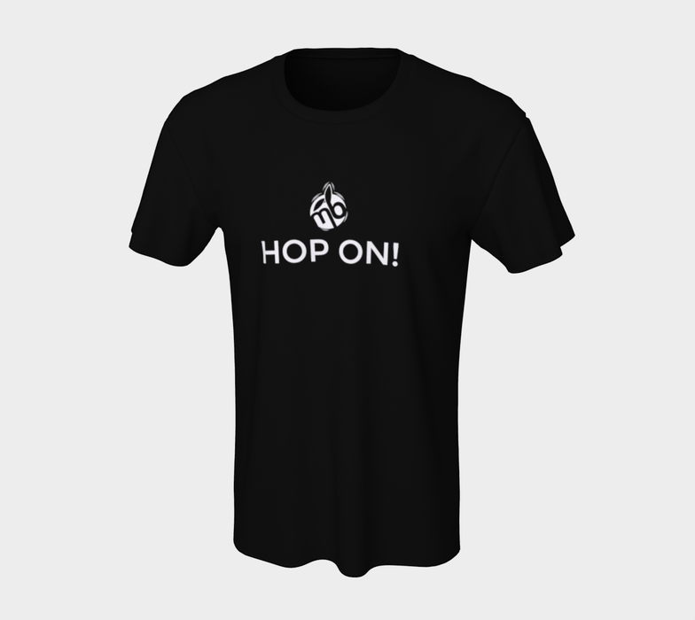 Hop On! Unisex Logo Tee