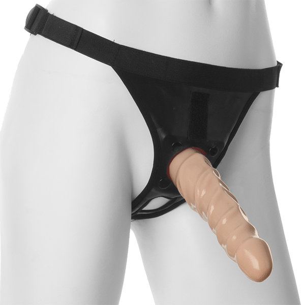 Vac-U-LockTM - 6" Raging Hard-On Dong - Vanilla