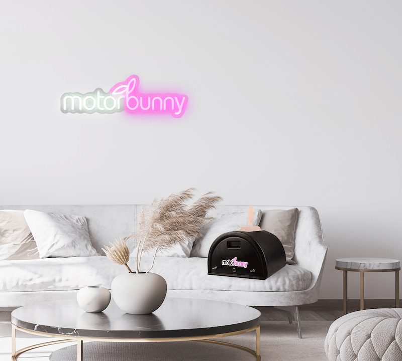 Letrero LED para Club de Motorbunny