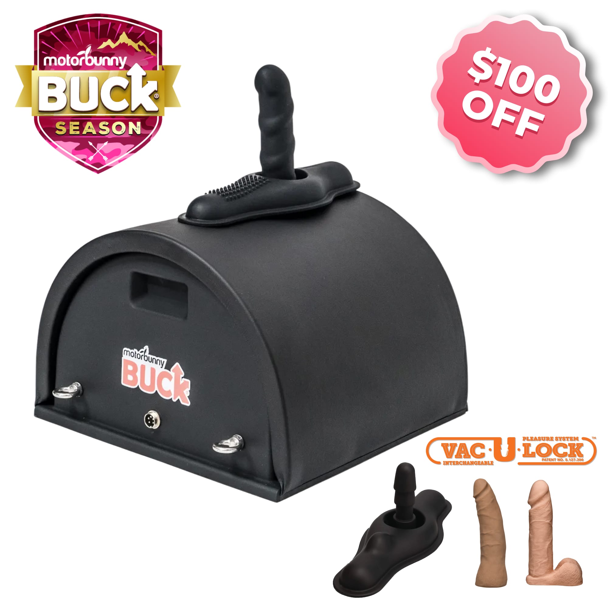 Motorbunny Buck - Thrusting Sex Machine