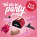 Motorbunny Bundles Más de $700 para descuentos Productos más Vendidos Todos los Productos  Bundle: Motorbunny Original “We Like To Party” Pack