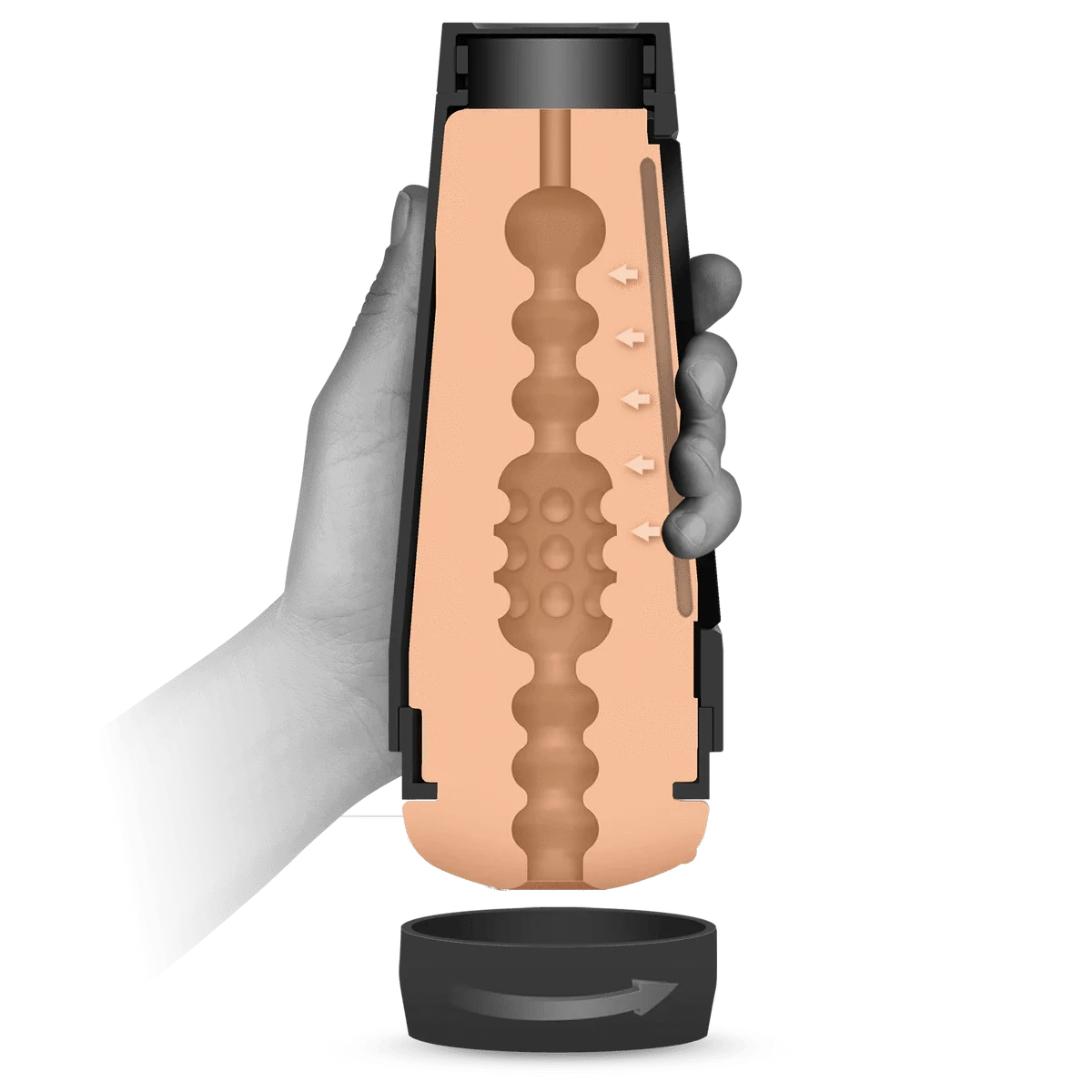 The Grip for Motorbunny Original - Fits Doc Johnson Main Squeeze Strokers