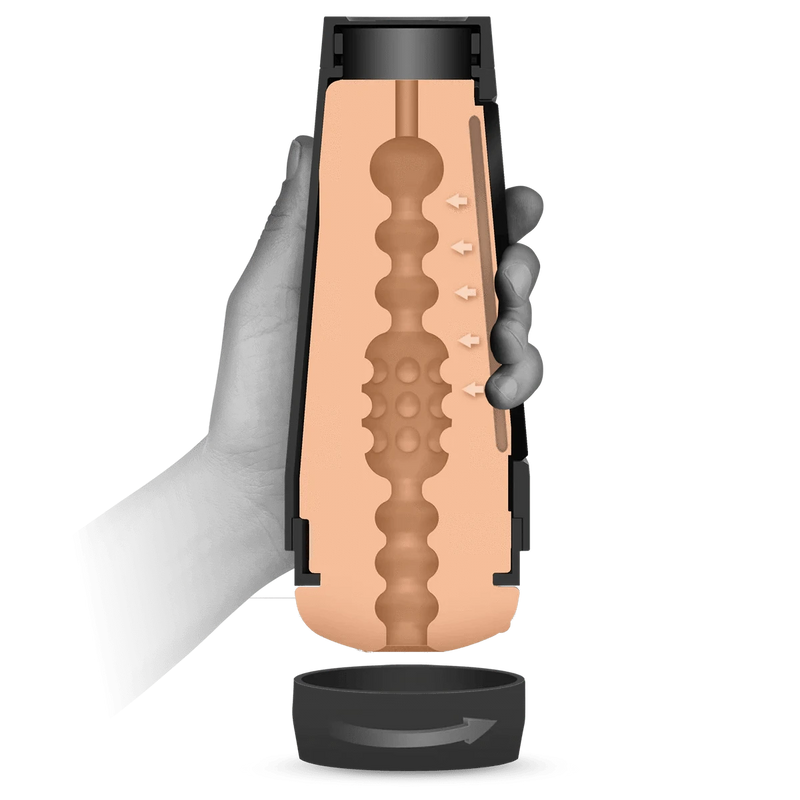 La empuñadura para Motorbunny Original - Compatible con los Strokers de compresión principal Doc Johnson