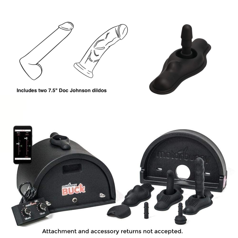 Motorbunny Buck - Thrusting Sex Machine (Doc Johnson Vac-u-lock Edition)