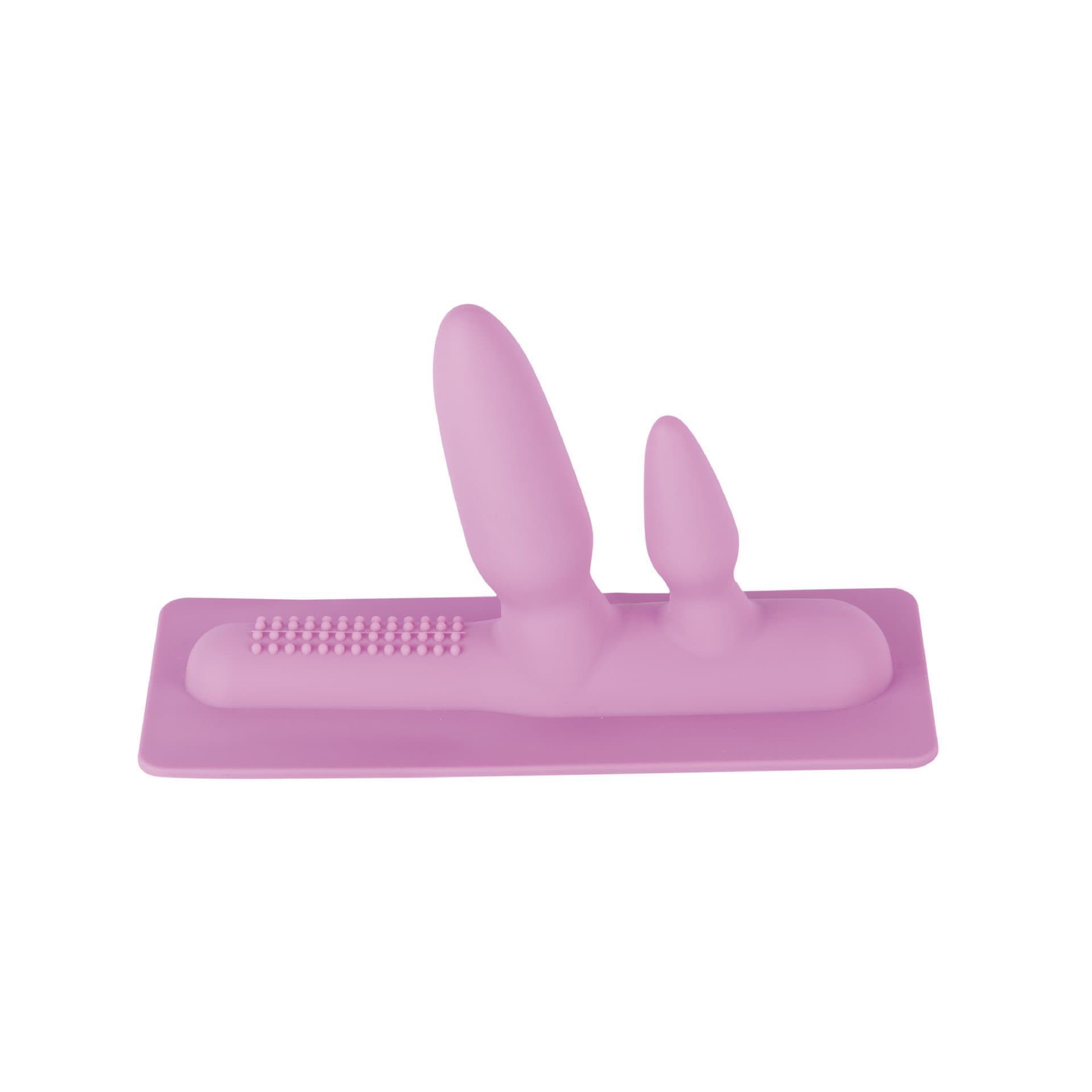 Premium Silicone Double Penetration Attachment